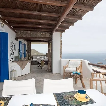 With Amazing Balcony View Of Mykonos Apartment Agios Sostis (Mykonos)