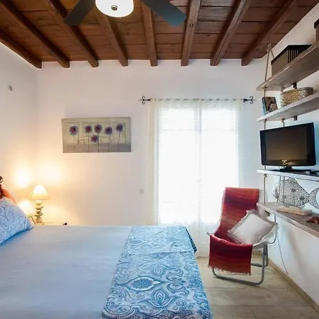 With Amazing Balcony View Of Mykonos Apartment