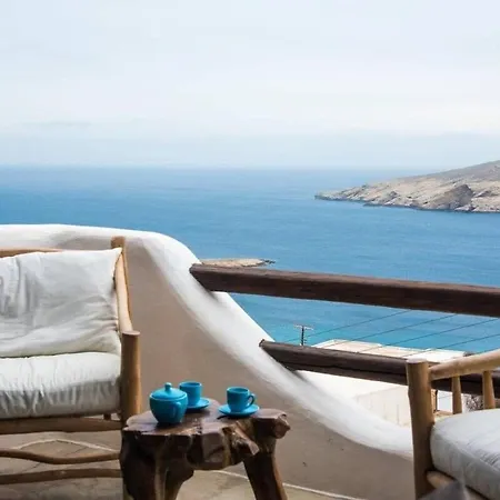 Apartment With Amazing Balcony View Of Mykonos